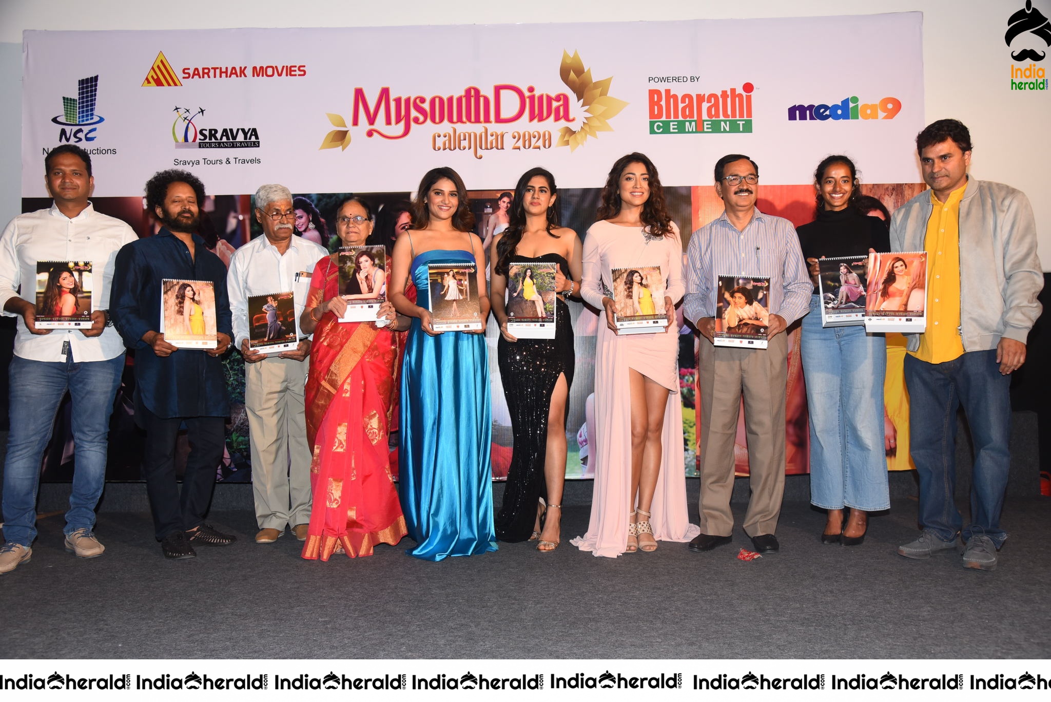 My South Diva 2020 Calendar launch Set 3