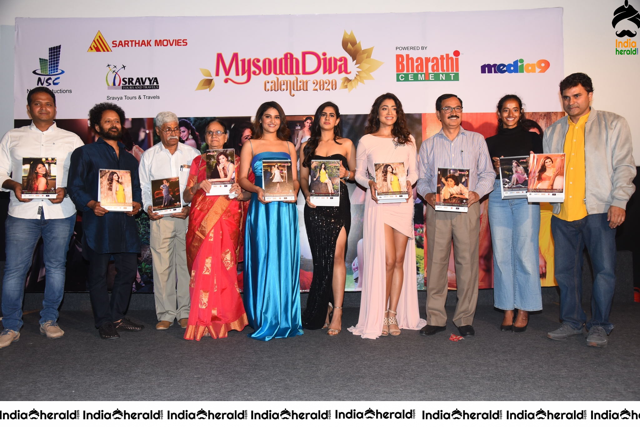 My South Diva 2020 Calendar launch Set 3