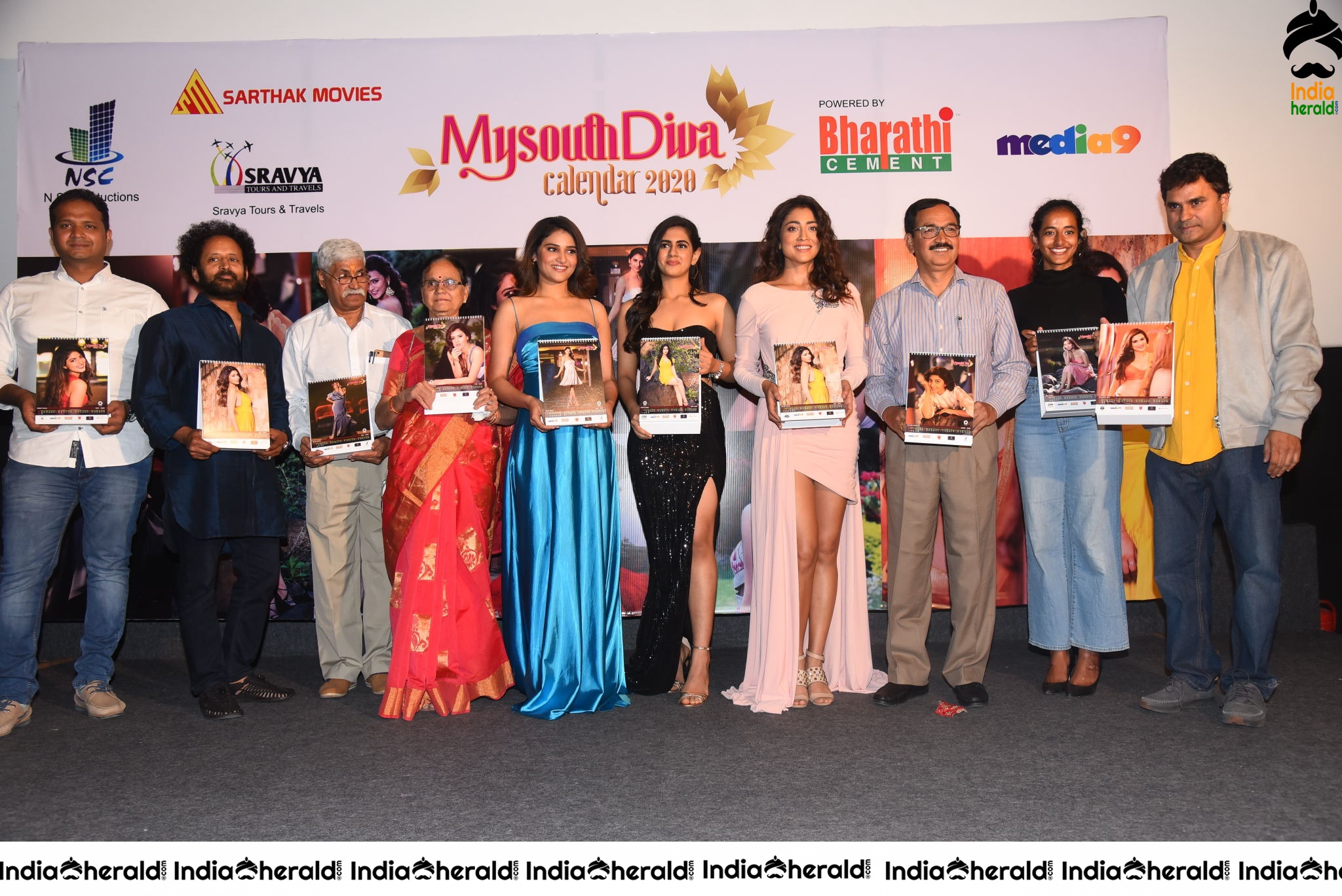 My South Diva 2020 Calendar launch Set 3