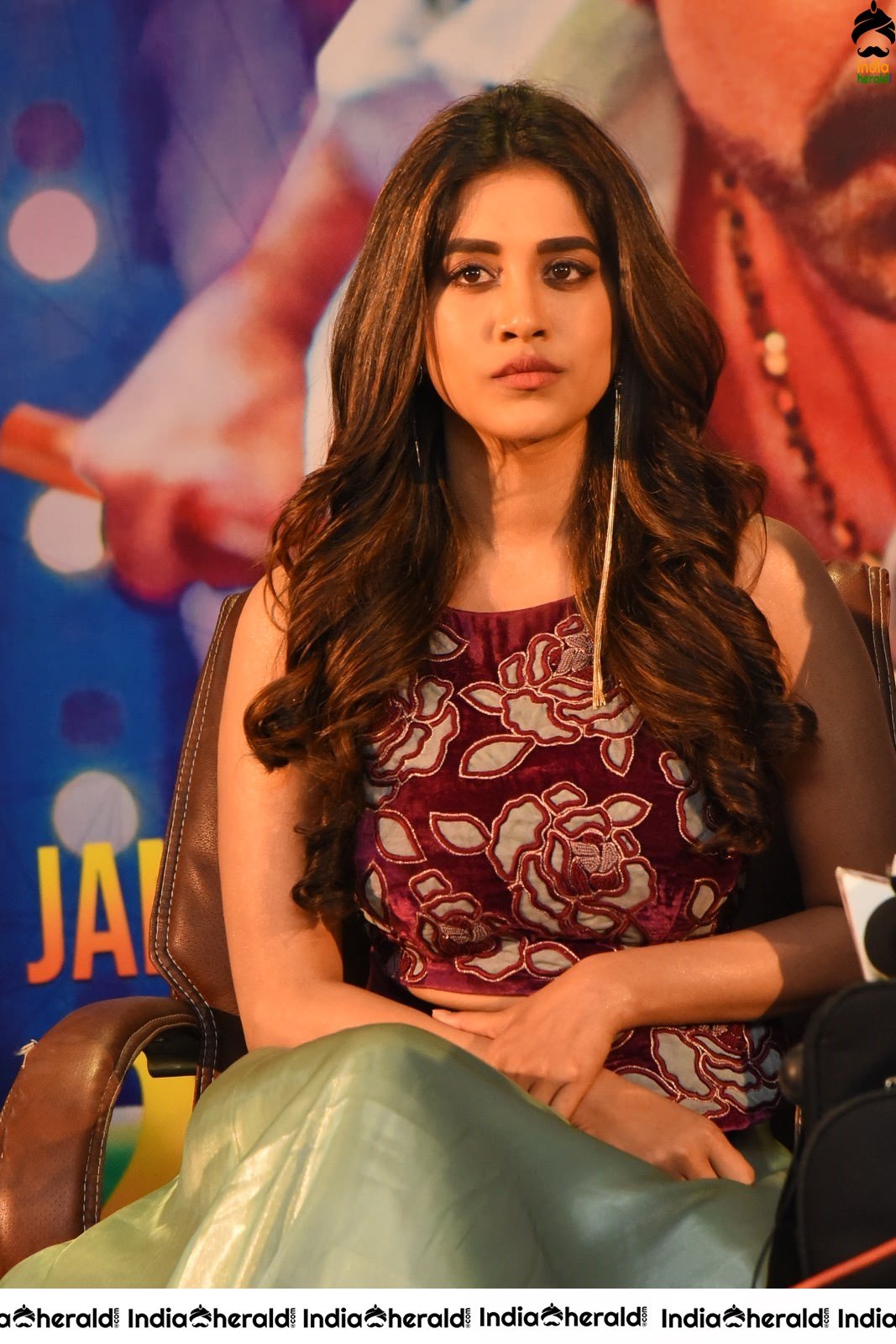 Nabha Natesh at Disco Raja Press Meet Event Set 1