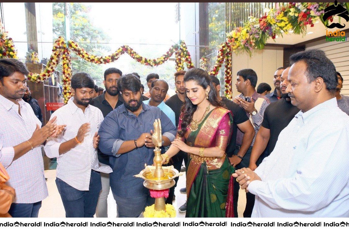 Nabha Natesh inaugurates New RS Brothers Show room in hyderabad