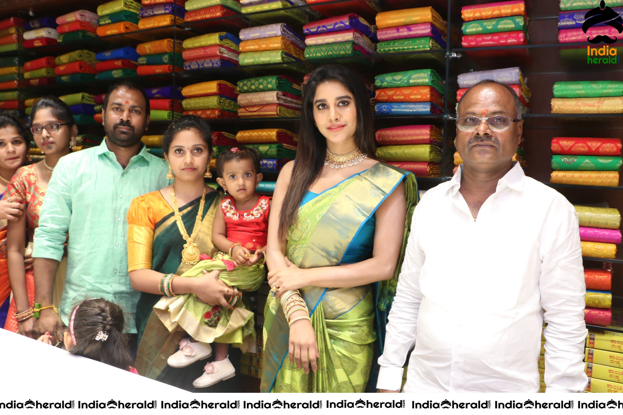 Nabha Natesh Launches Srika Store in Mehadipatna2