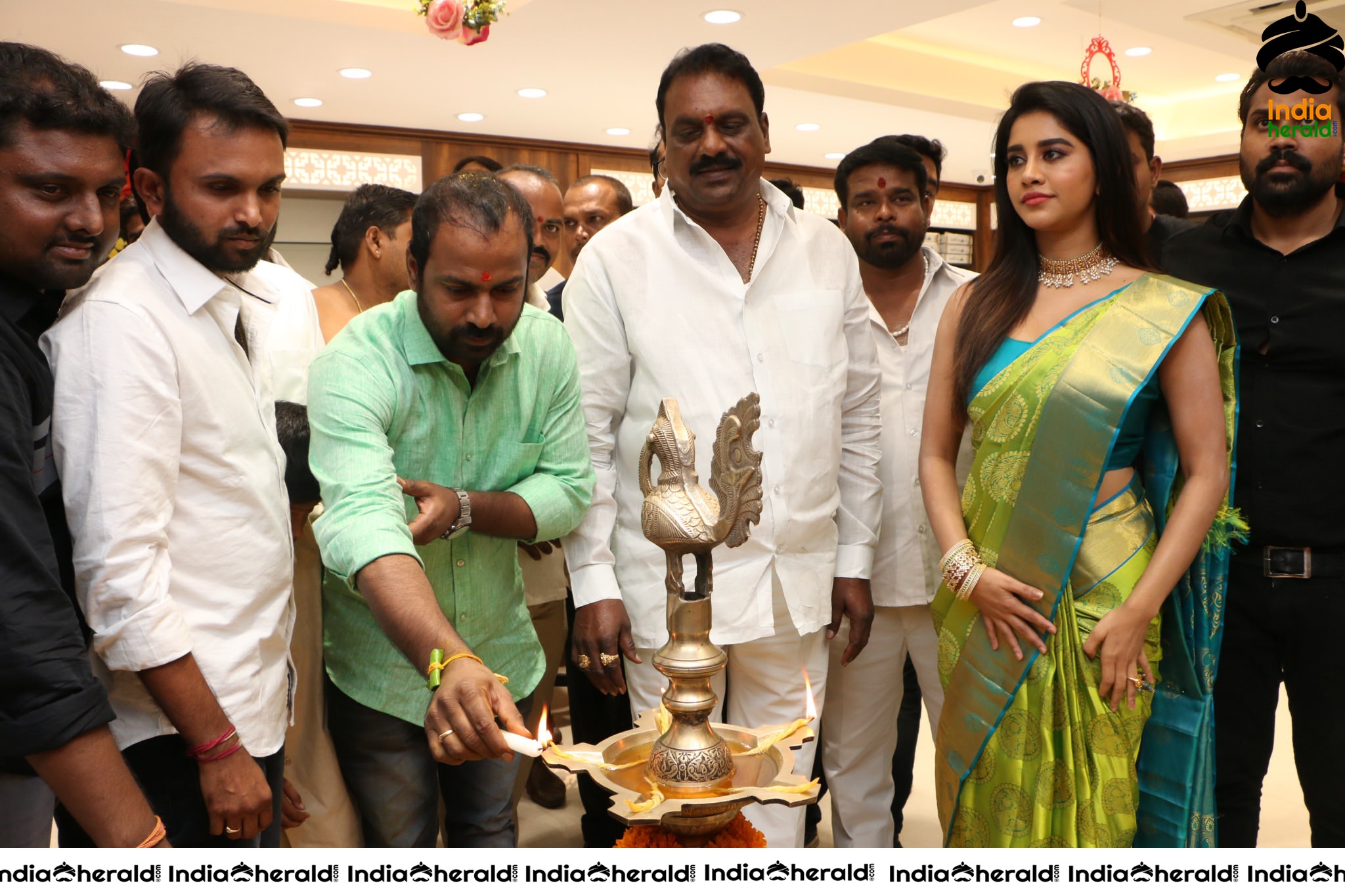 Nabha Natesh Launches Srika Store in Mehadipatna2