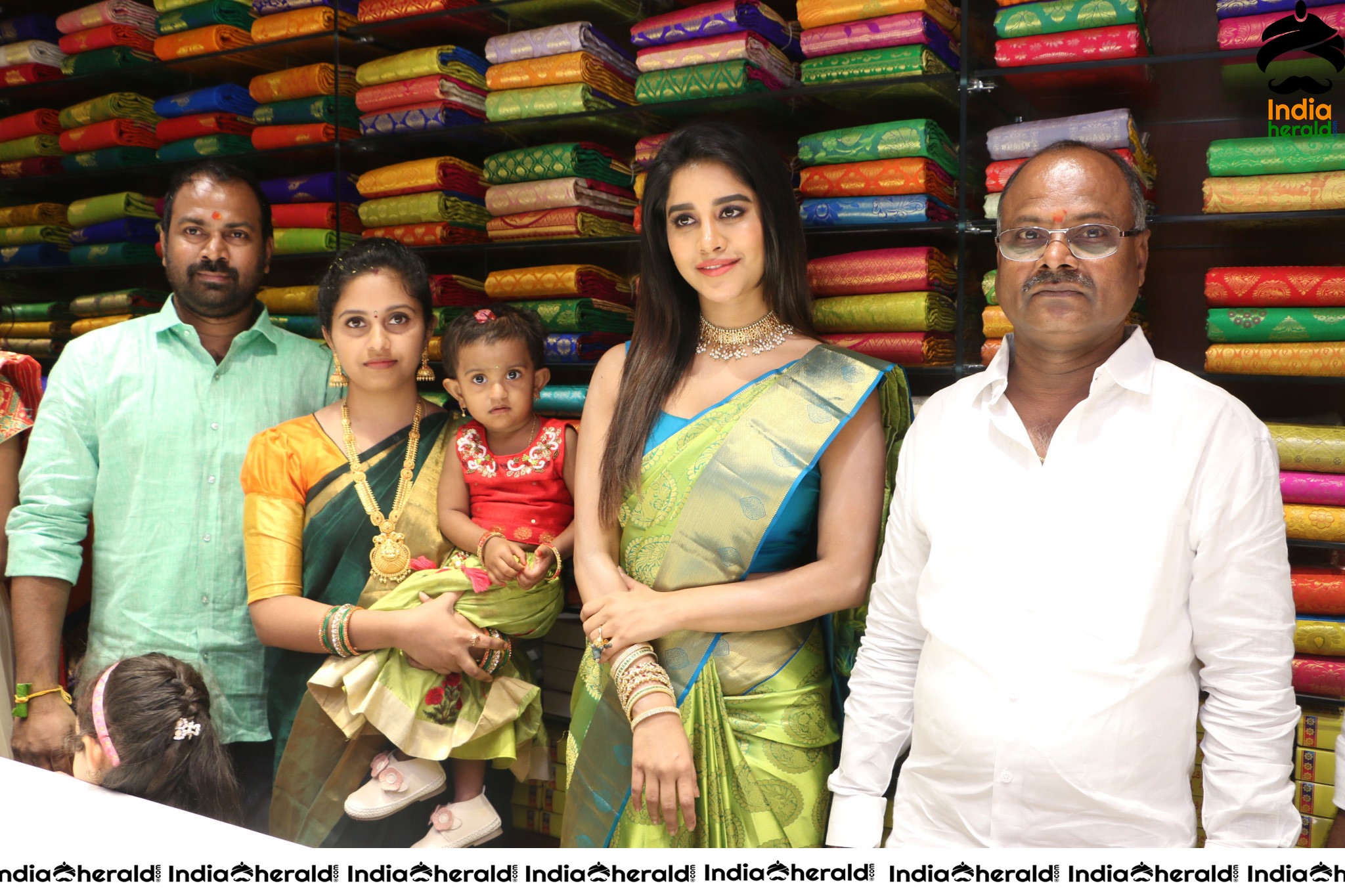 Nabha Natesh Launches Srika Store in Mehadipatna2