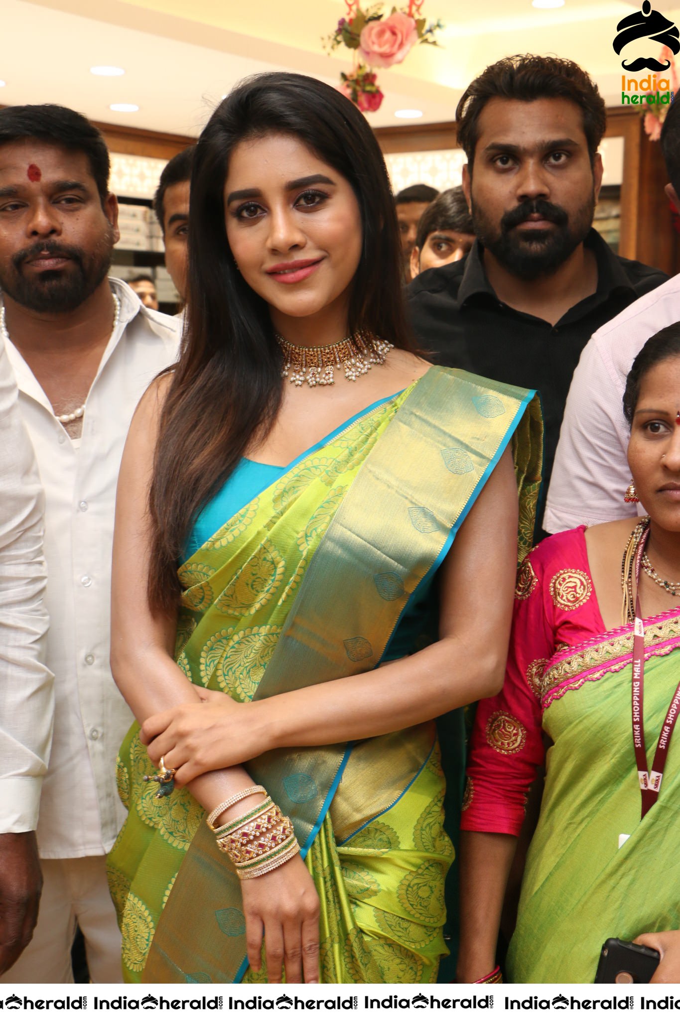 Nabha Natesh Launches Srika Store in Mehadipatnam Set 1