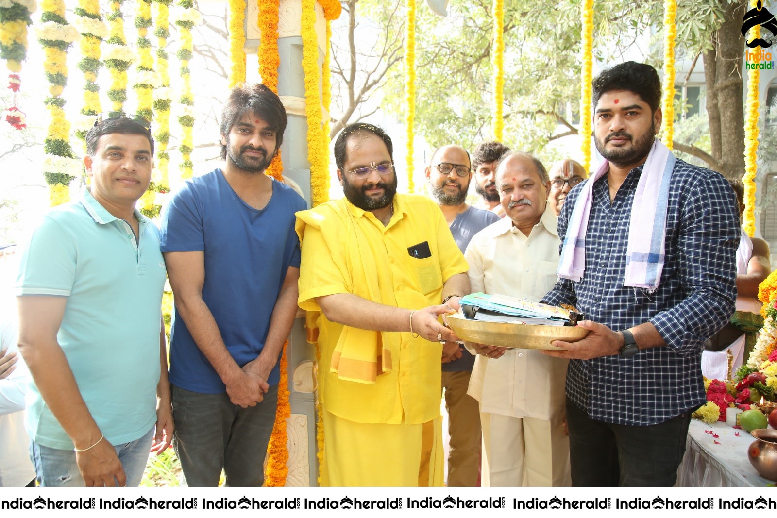 Naga Shourya New Movie Opening Pooja Stills Set 1