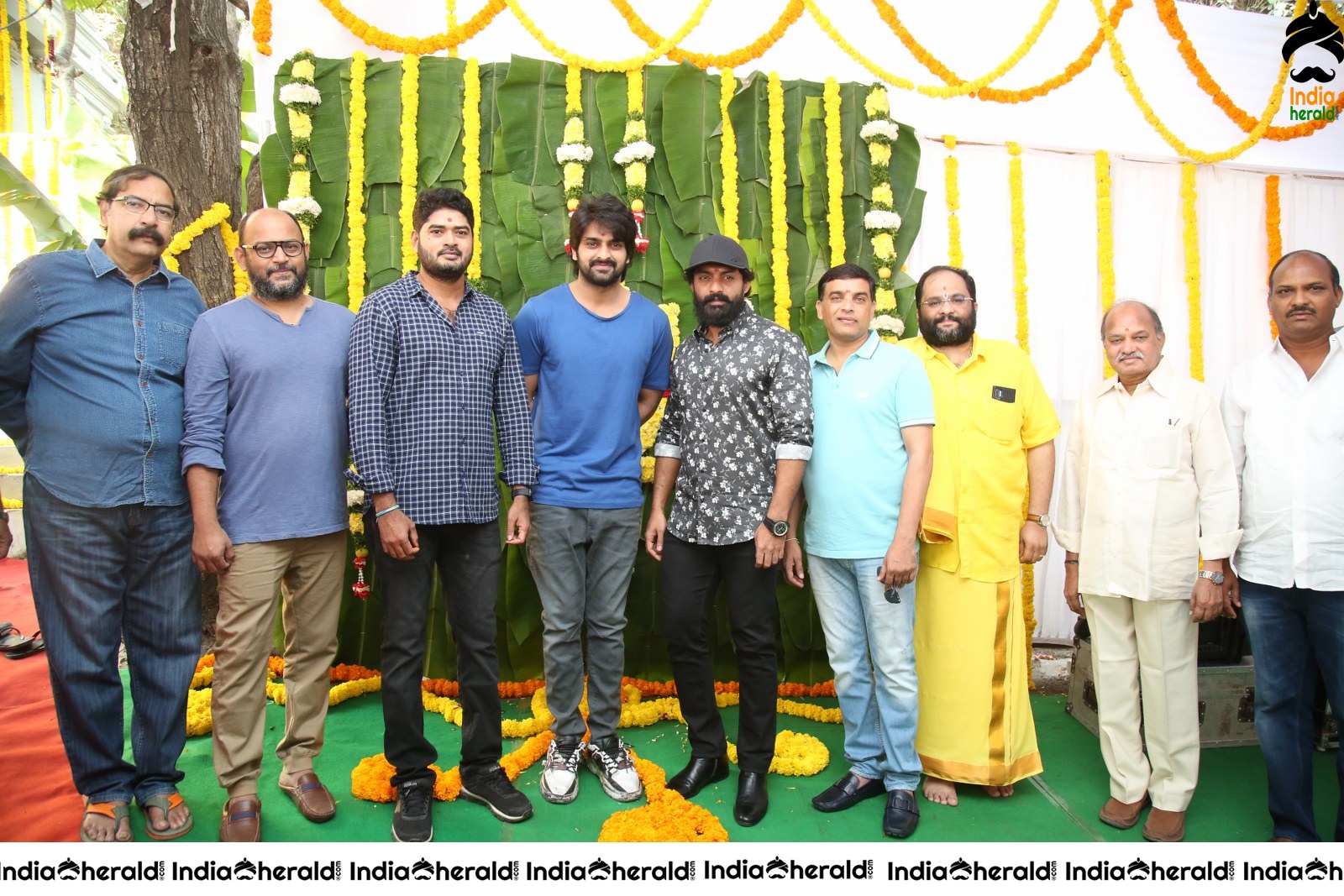 Naga Shourya New Movie Opening Pooja Stills Set 1