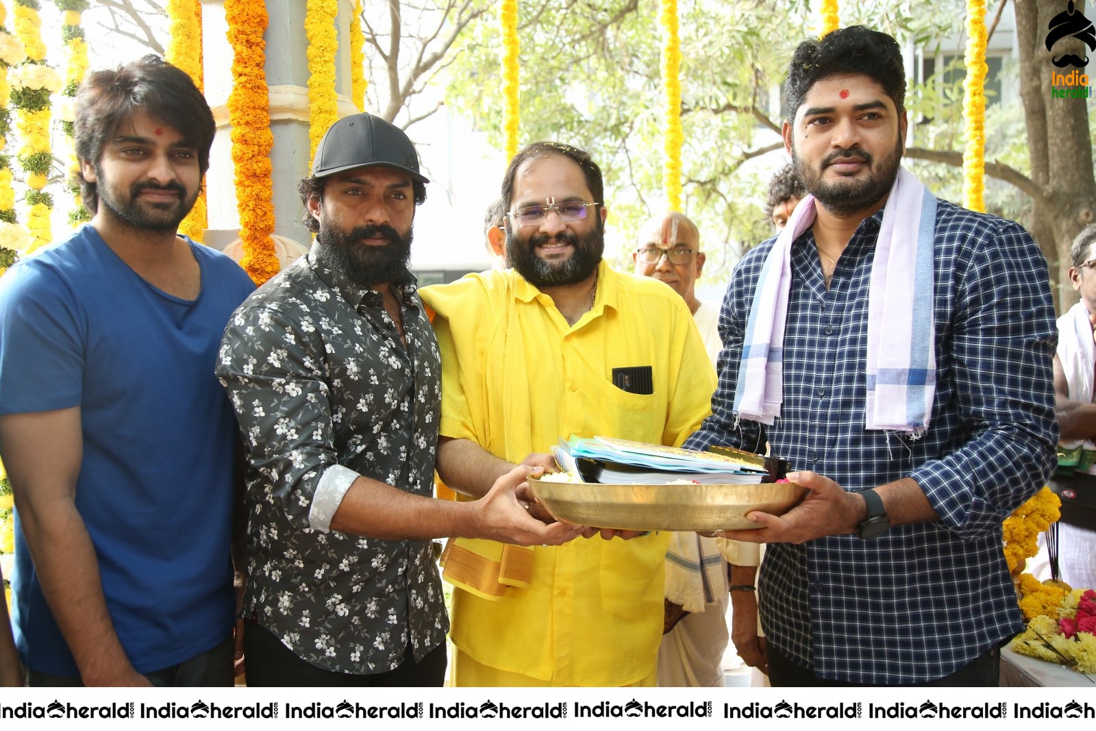 Naga Shourya New Movie Opening Pooja Stills Set 1