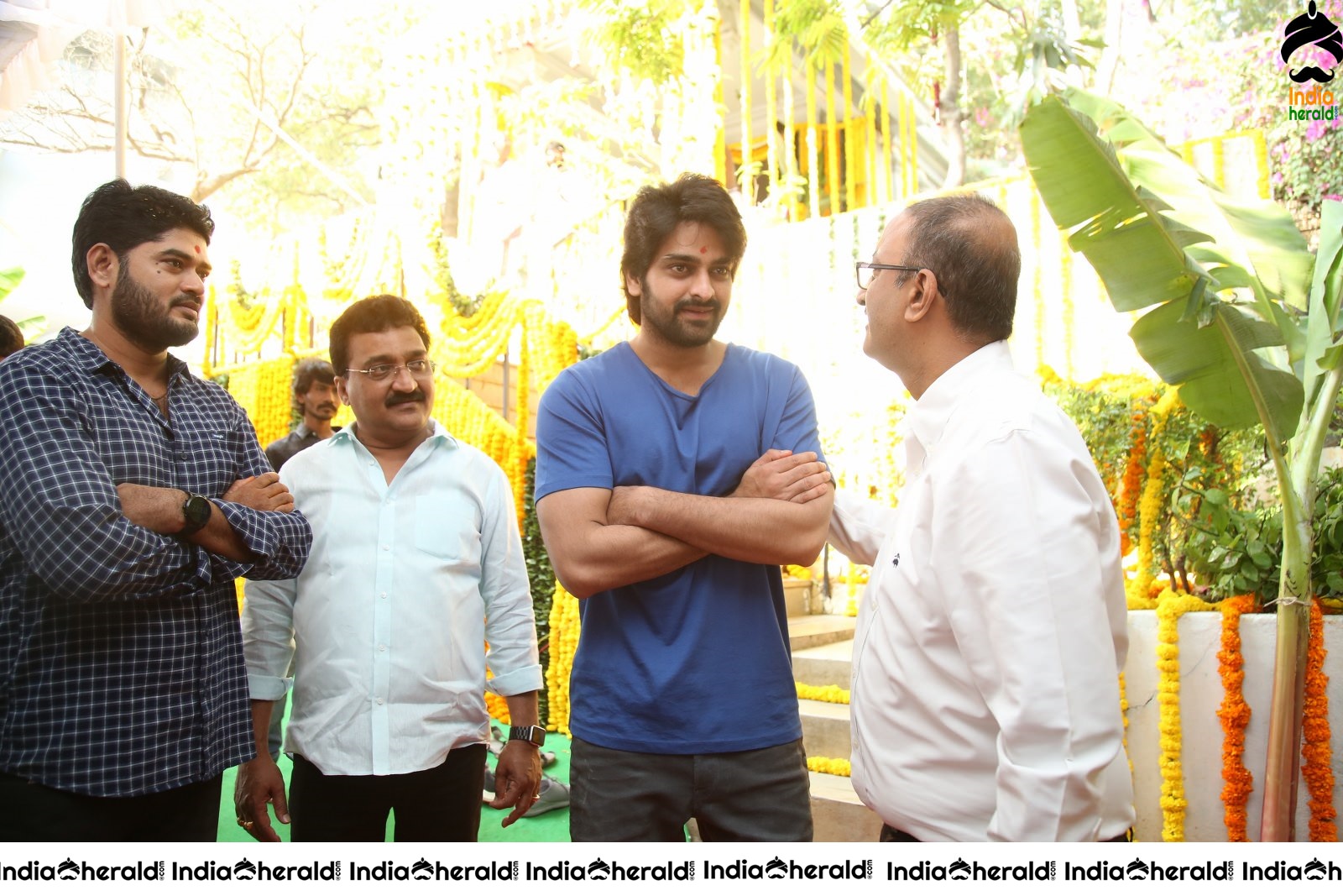 Naga Shourya New Movie Opening Pooja Stills Set 3