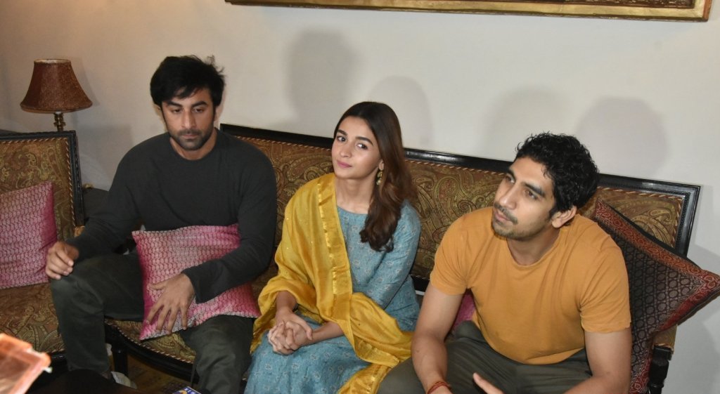 Nagarjuna, Alia, Ranbir At The Press Conference Of Brahmastra Movie