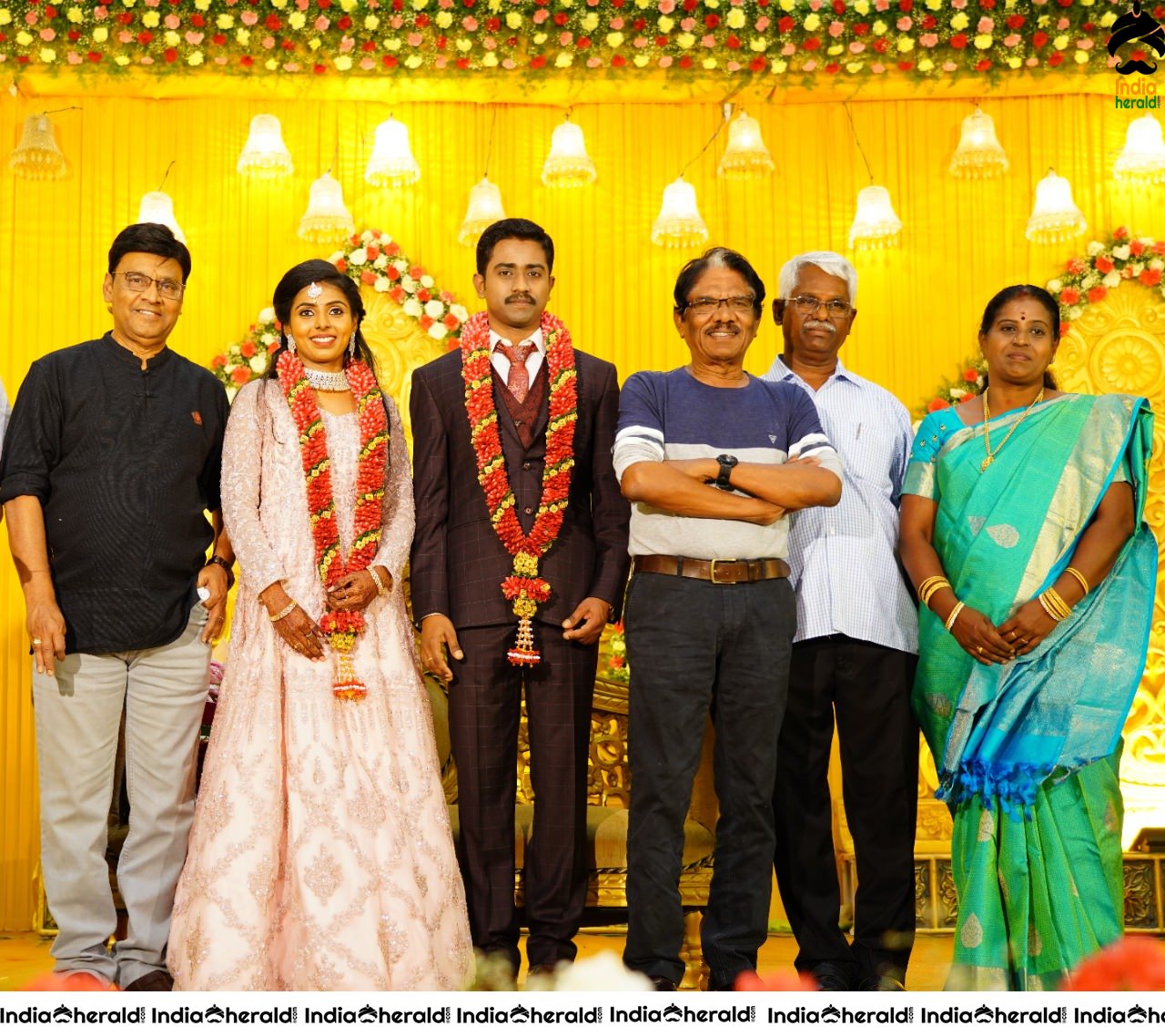 Nakshathra and Sathyanandan Wedding Photos Set 1