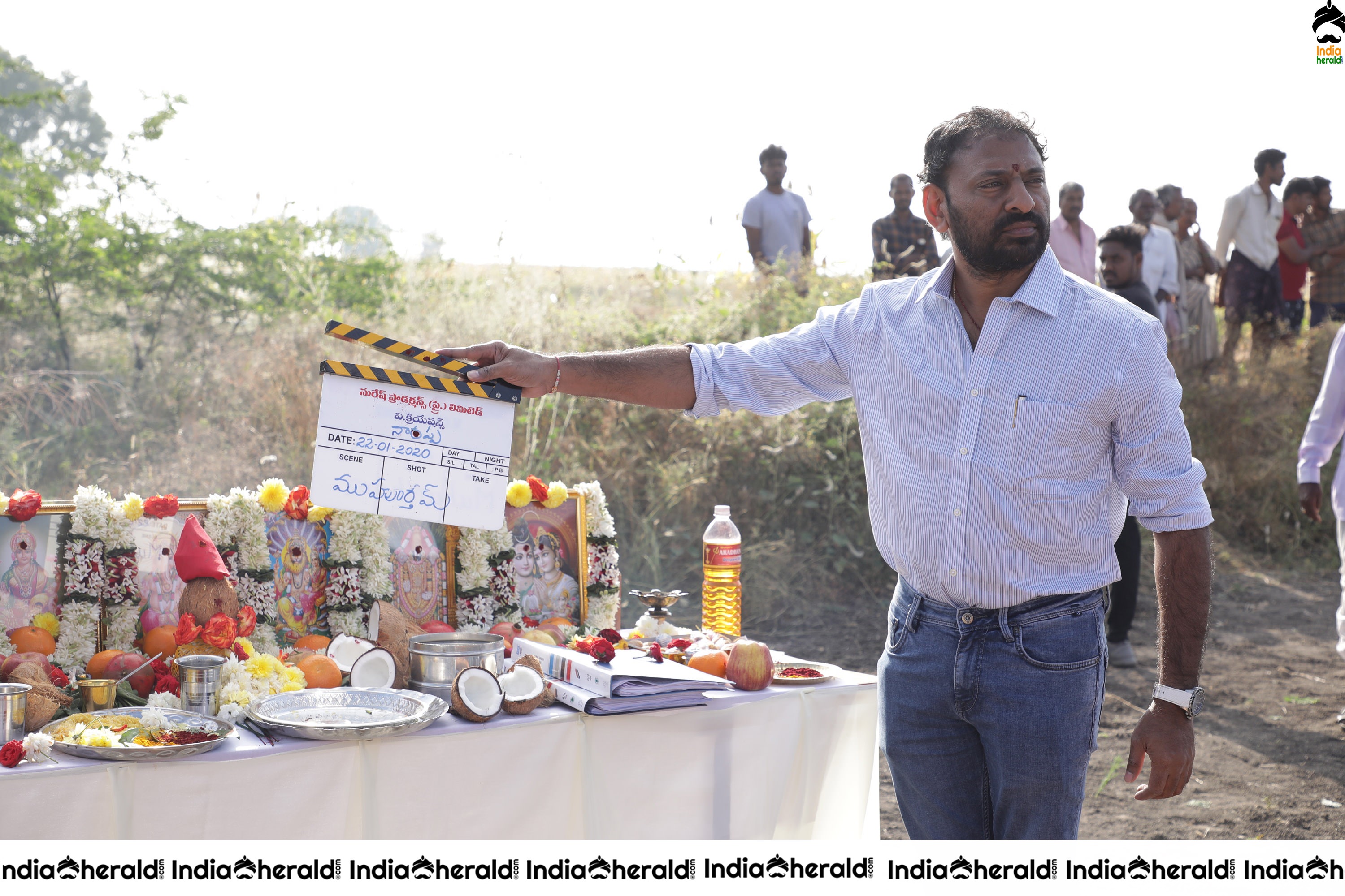 Narappa Movie shooting started at Anantapur