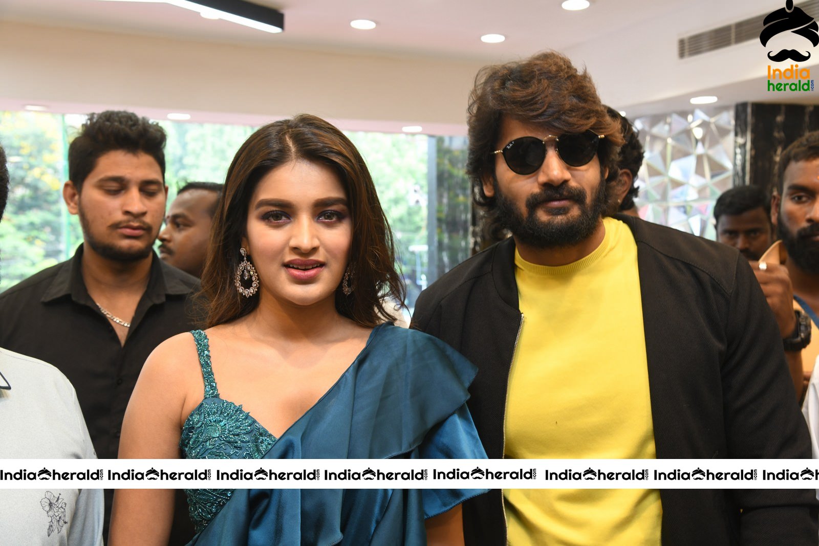 Nidhhi Agerwal launch KLM Shopping mall at Secunderabad Set 3