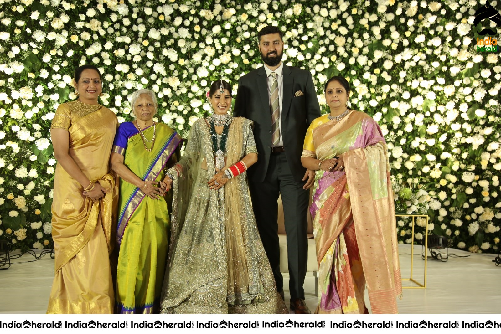 Nihar Kapoor and Amrita Wedding Reception Photos Set 4
