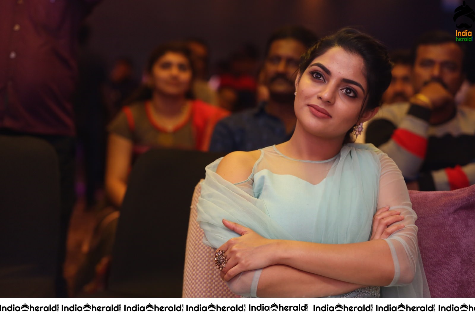 Nikhila Vimal Looking Cute at Donga Success Meet Event Set 1