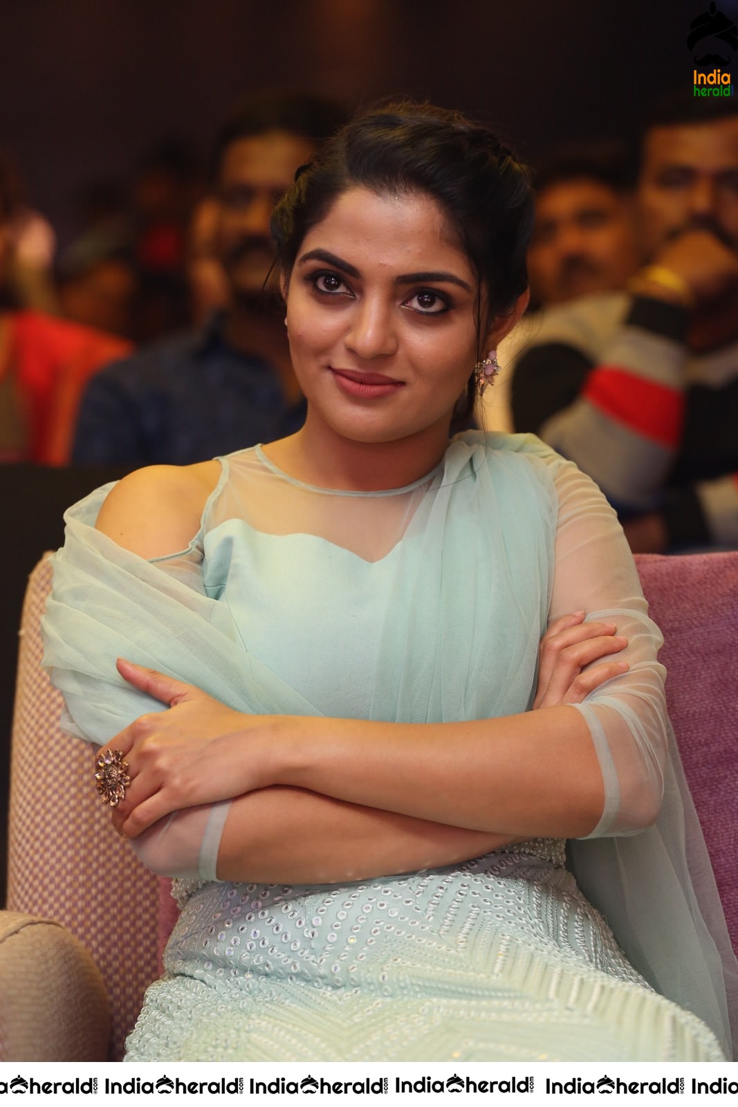 Nikhila Vimal Looking Cute at Donga Success Meet Event Set 1