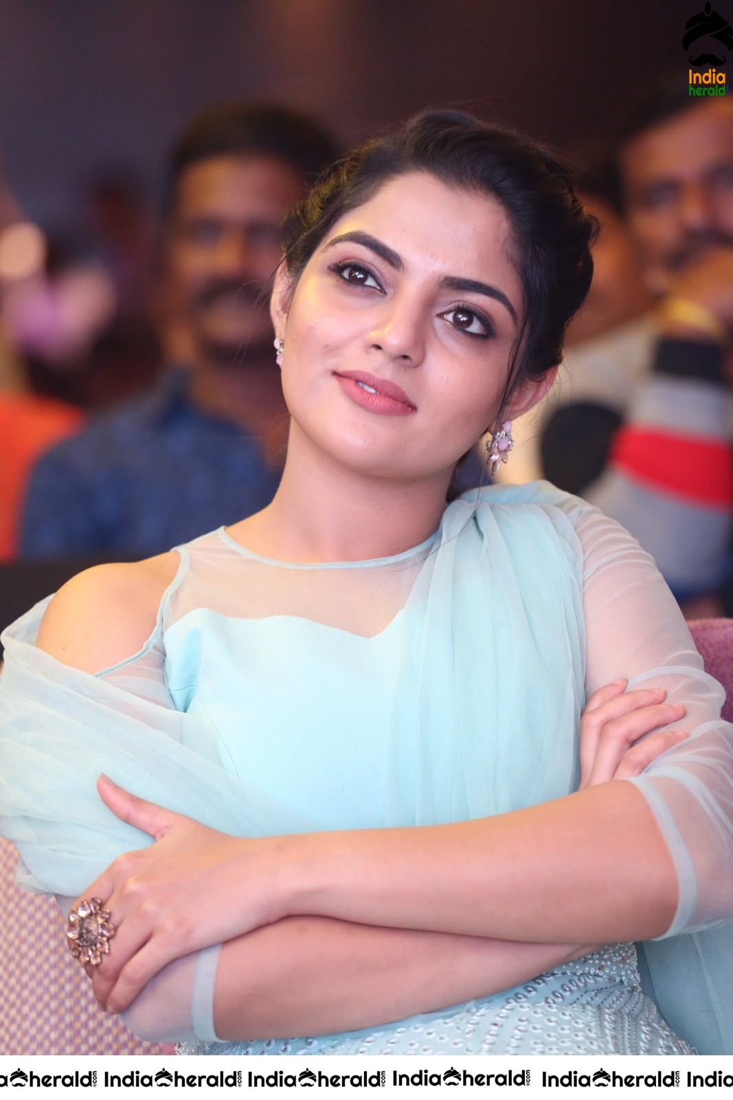 Nikhila Vimal Looking Cute at Donga Success Meet Event Set 2