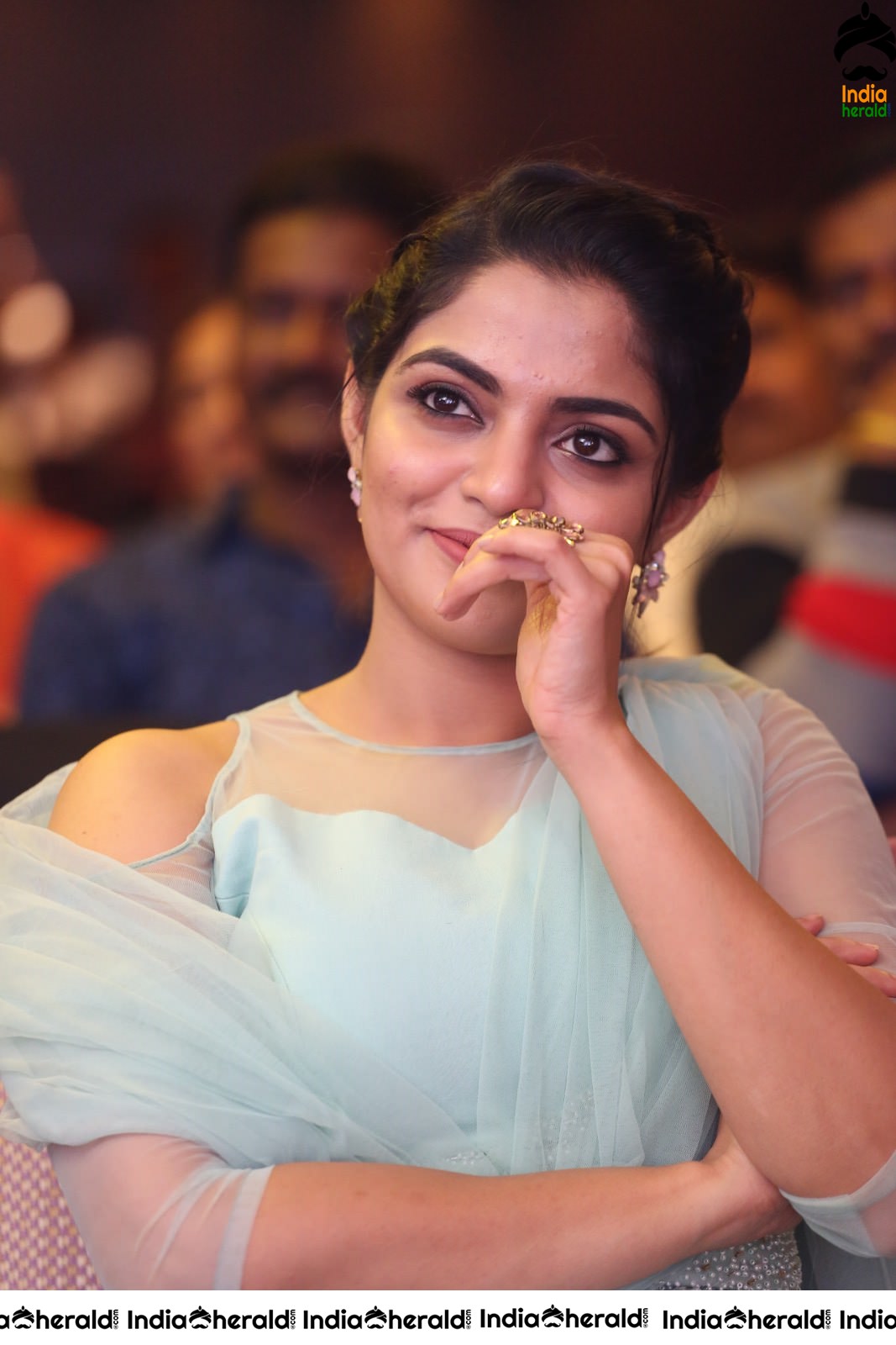 Nikhila Vimal Looking Cute at Donga Success Meet Event Set 2