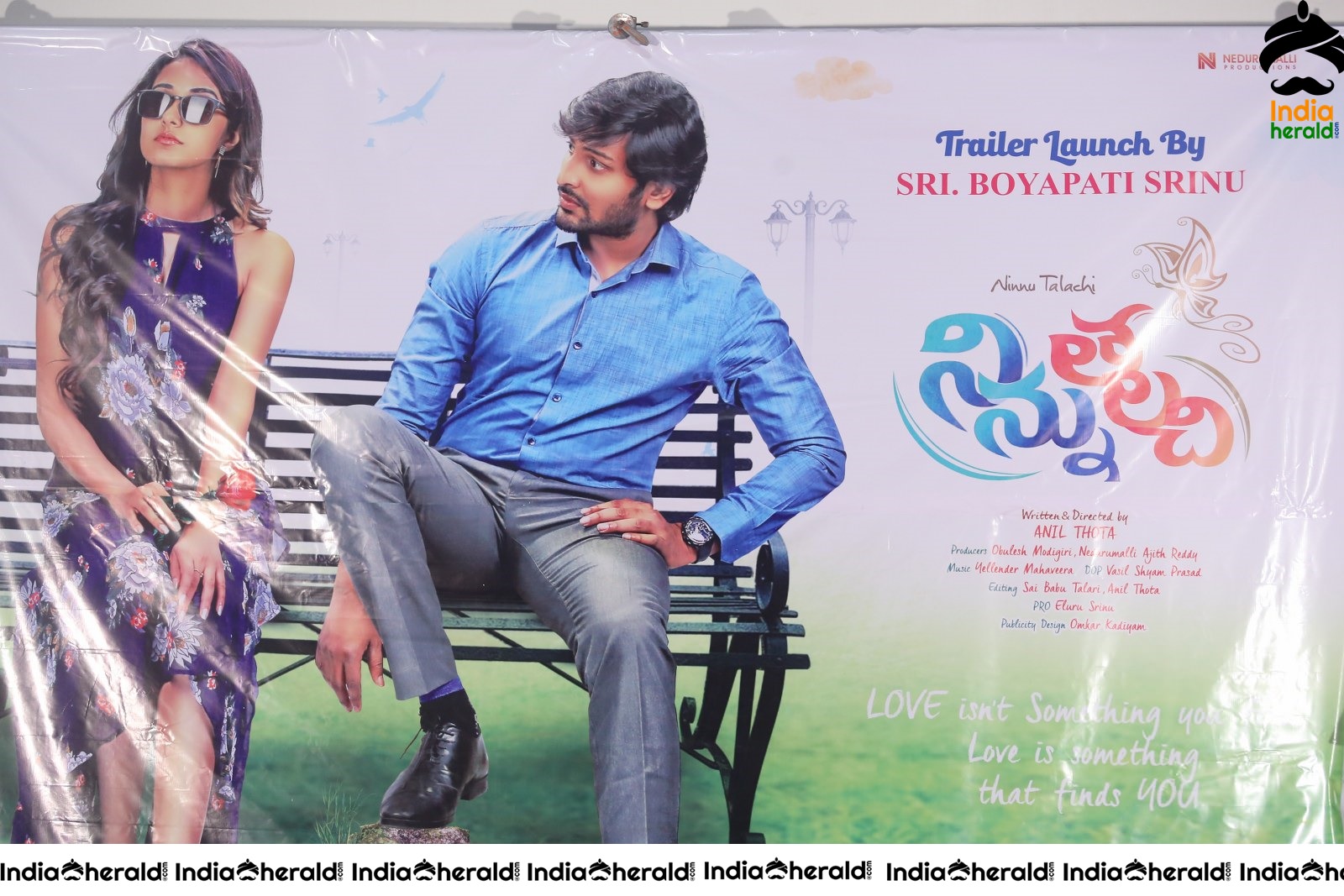 Ninnu Talachi Movie Trailer Launch Stills Set 1