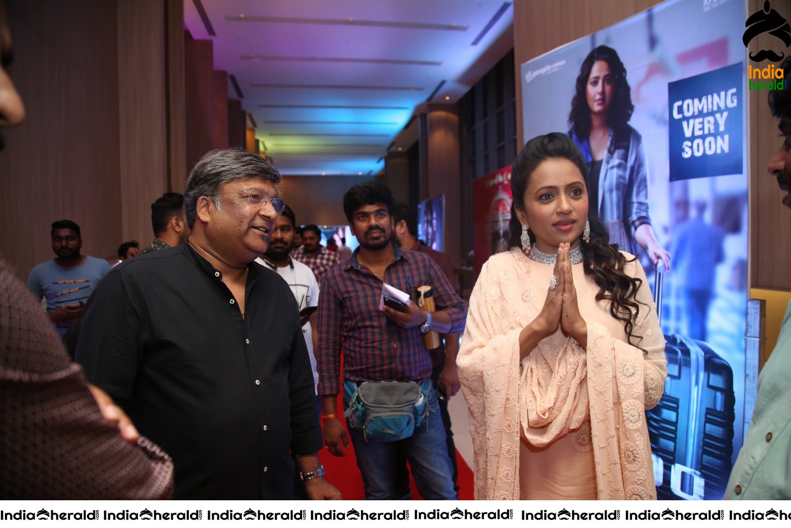 Nishabdham Movie Pre Release Event Stills Set 1