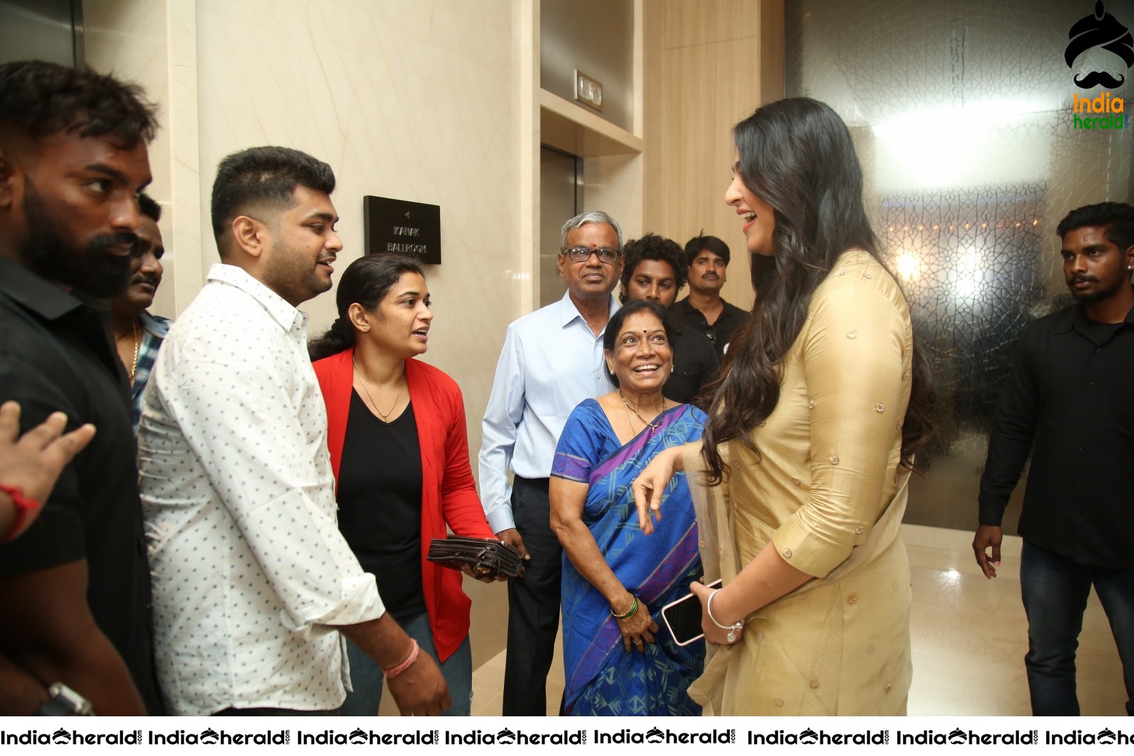 Nishabdham Movie Pre Release Event Stills Set 2