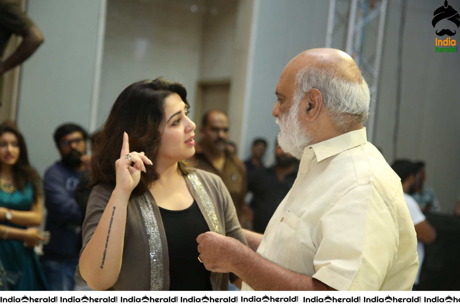 Nishabdham Movie Pre Release Event Stills Set 4