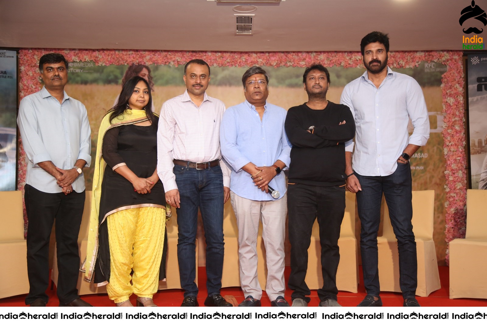 Nishabdham Movie Press Meet Set 3