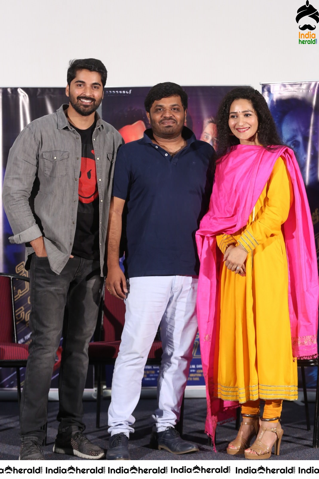 Oka Chinna Viramam Movie Press Meet Stills Set 2