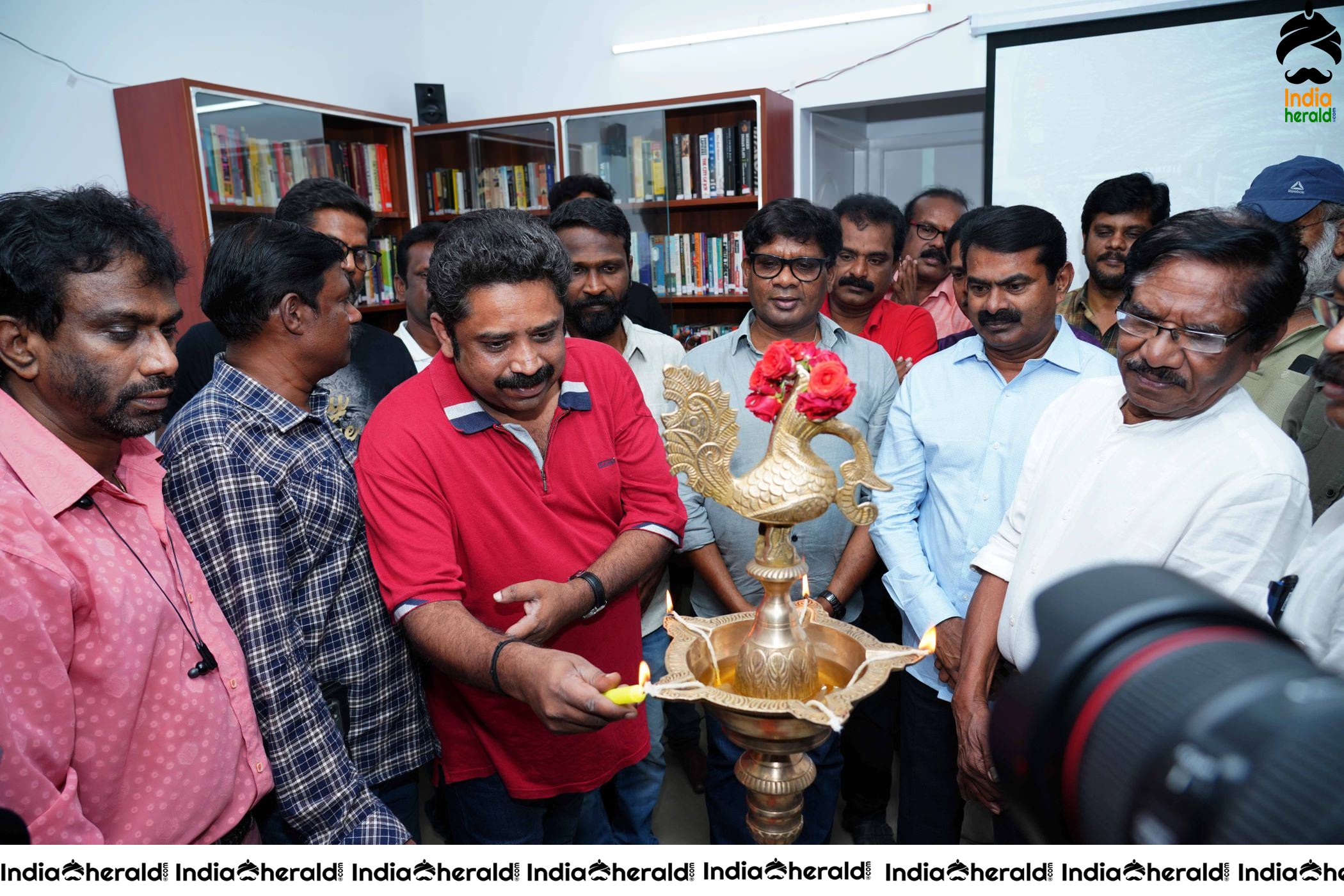 Opening Stills New Premises of Director Balumahendra Library Set 2