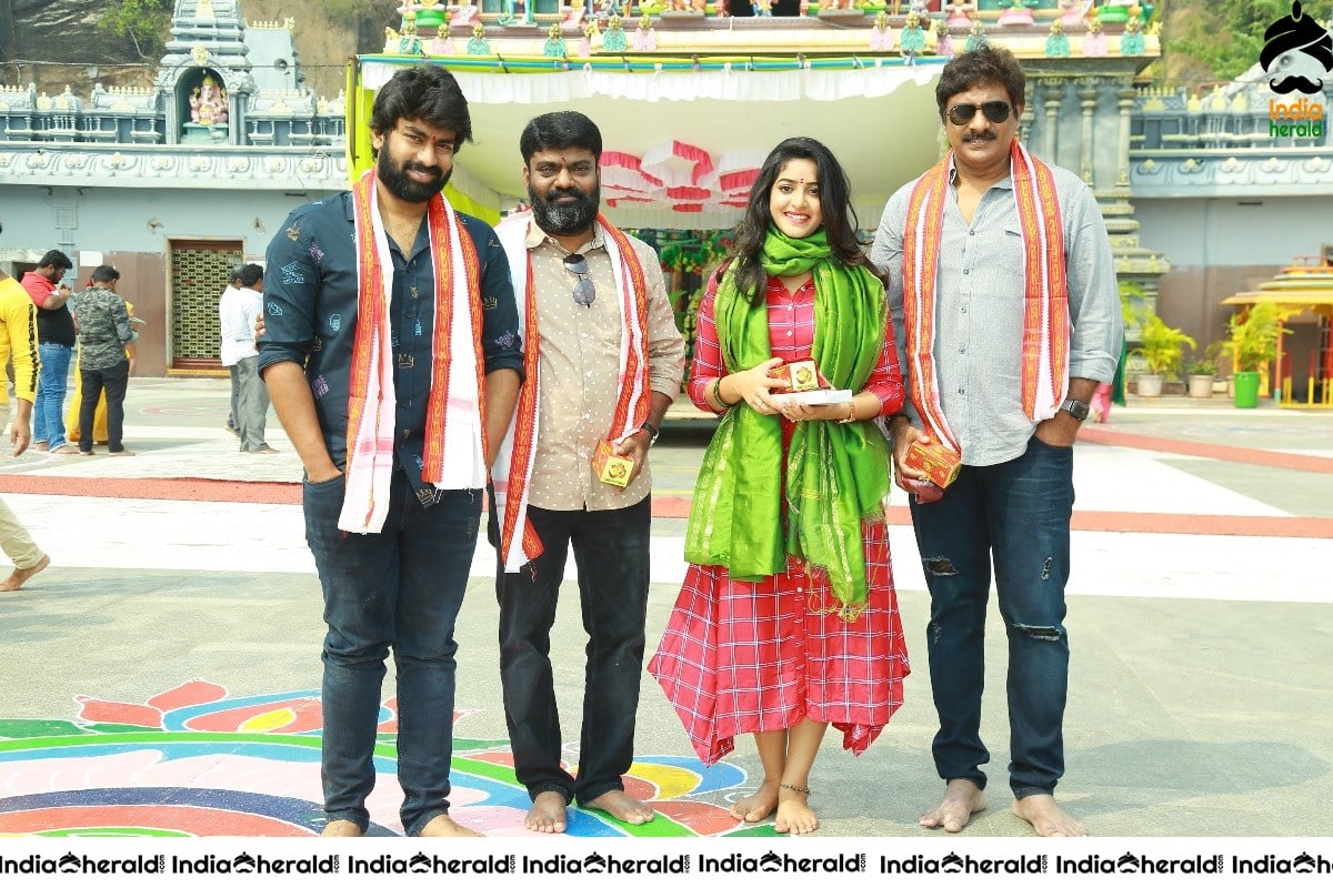 Palasa 1978 team at Durga matha temple in Vijayawada