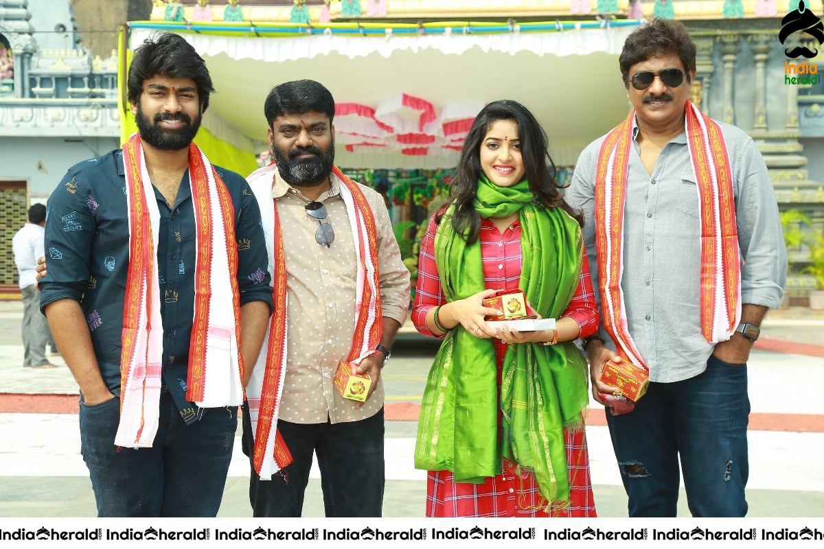 Palasa 1978 team at Durga matha temple in Vijayawada