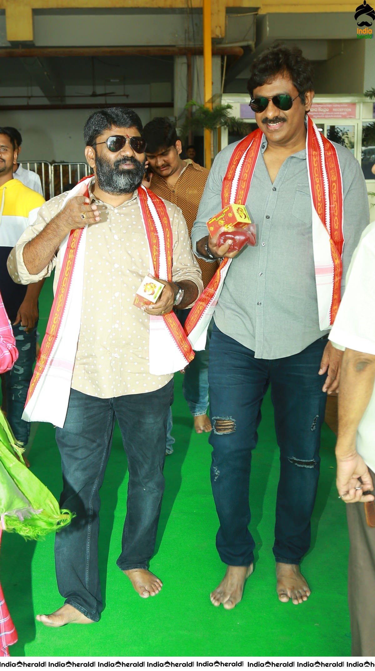 Palasa 1978 team at Durga matha temple in Vijayawada