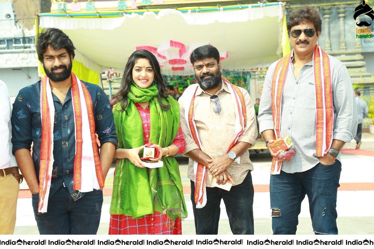 Palasa 1978 team at Durga matha temple in Vijayawada