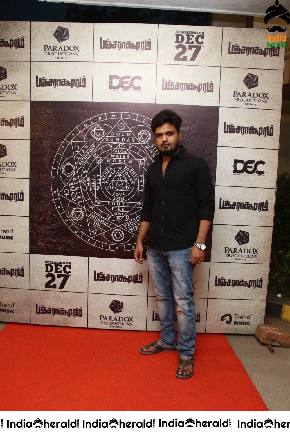 Pancharaaksharam Movie Celebrities Show Stills Set 1