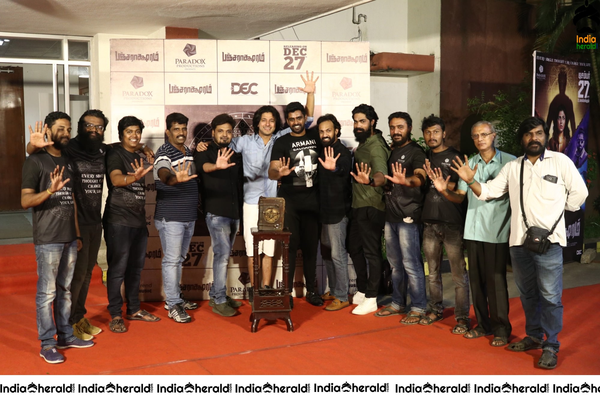 Pancharaaksharam Movie Celebrities Show Stills Set 1