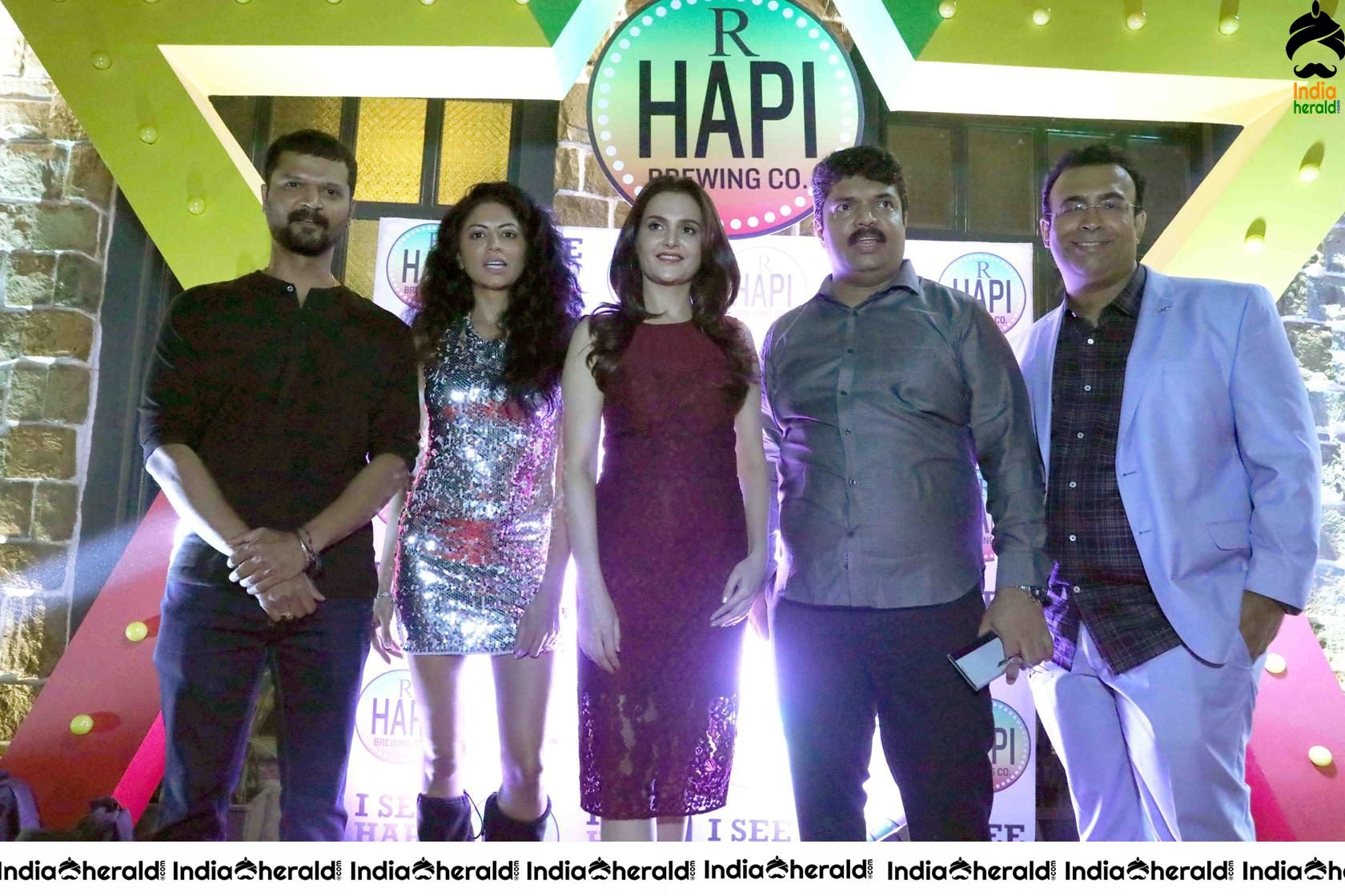 Pictures of CELEBS CELEBRATE THE LAUNCH OF HAPI BREWING CO Set 1