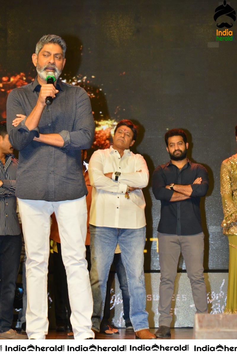 Pooja Hegde and Junior NTR from Aravinda Sametha Success Event Throwback Photos Set 4