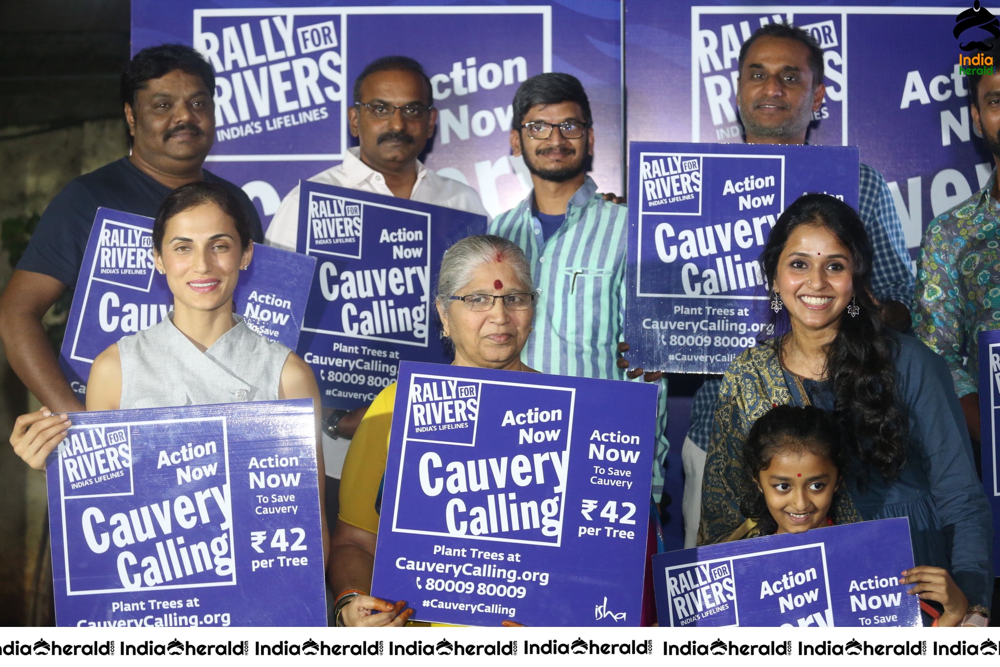 Pop Singer Smita Rally for Rivers Song Launch Set 1