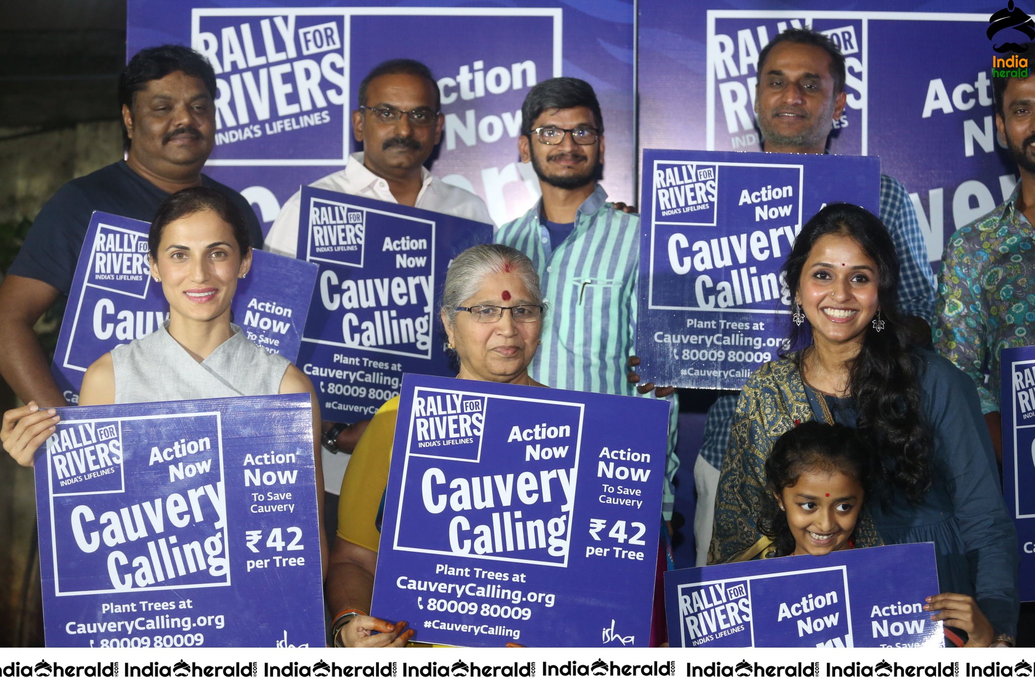 Pop Singer Smita Rally for Rivers Song Launch Set 1