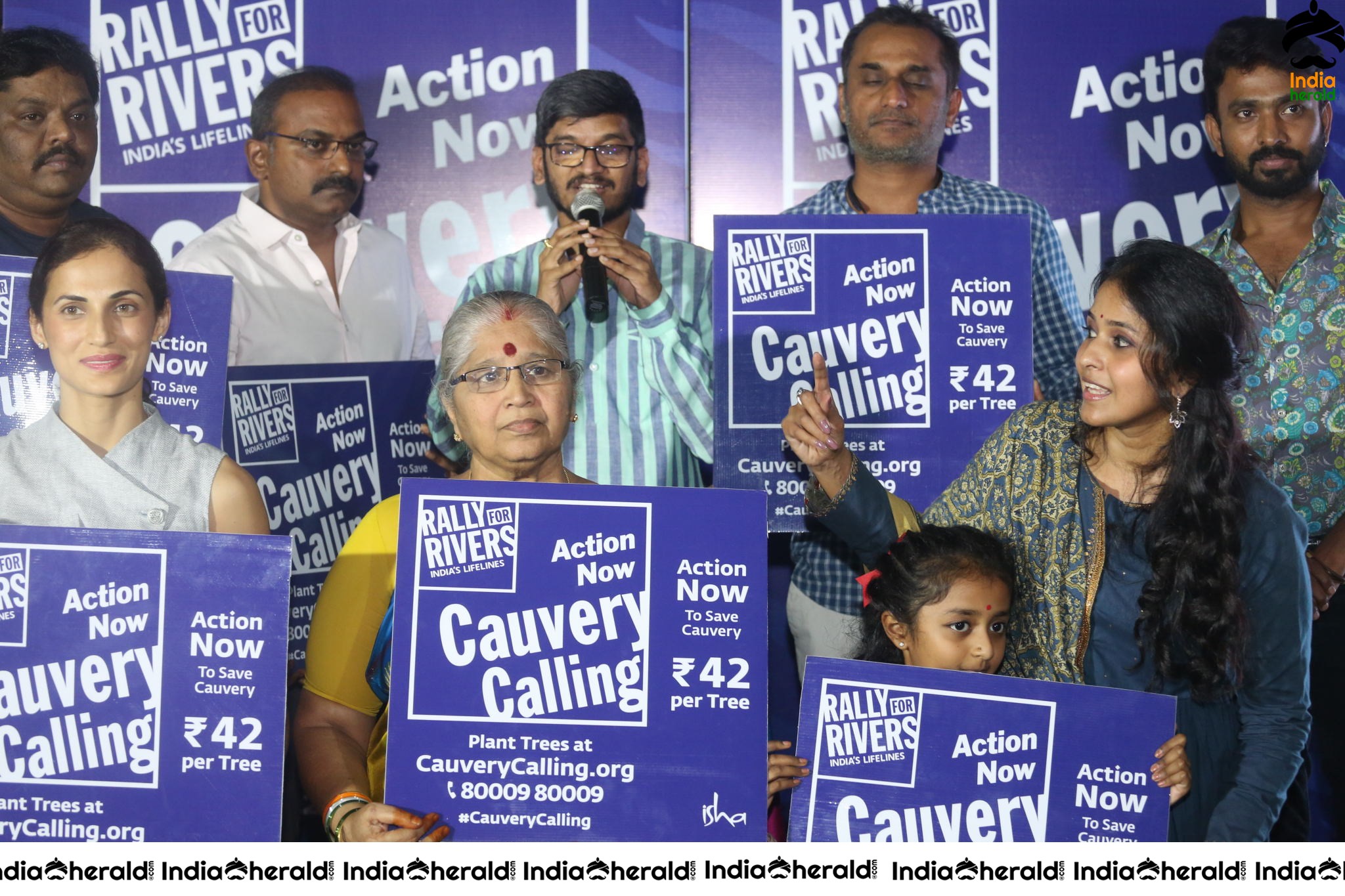 Pop Singer Smita Rally for Rivers Song Launch Set 1