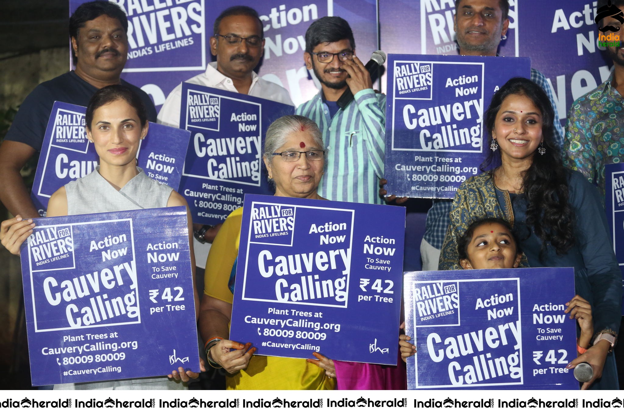 Pop Singer Smita Rally for Rivers Song Launch Set 1