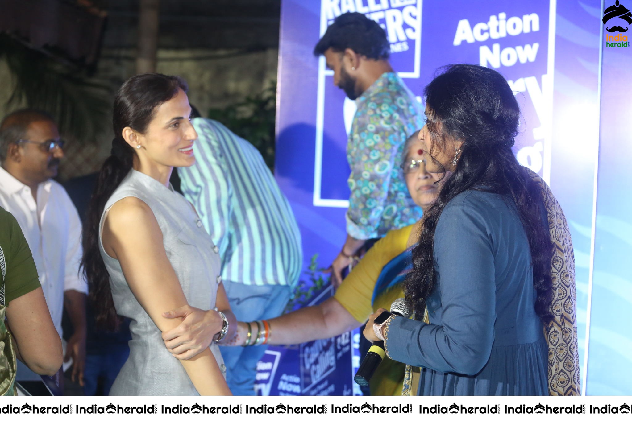 Pop Singer Smita Rally For Rivers Song Launch Set 2