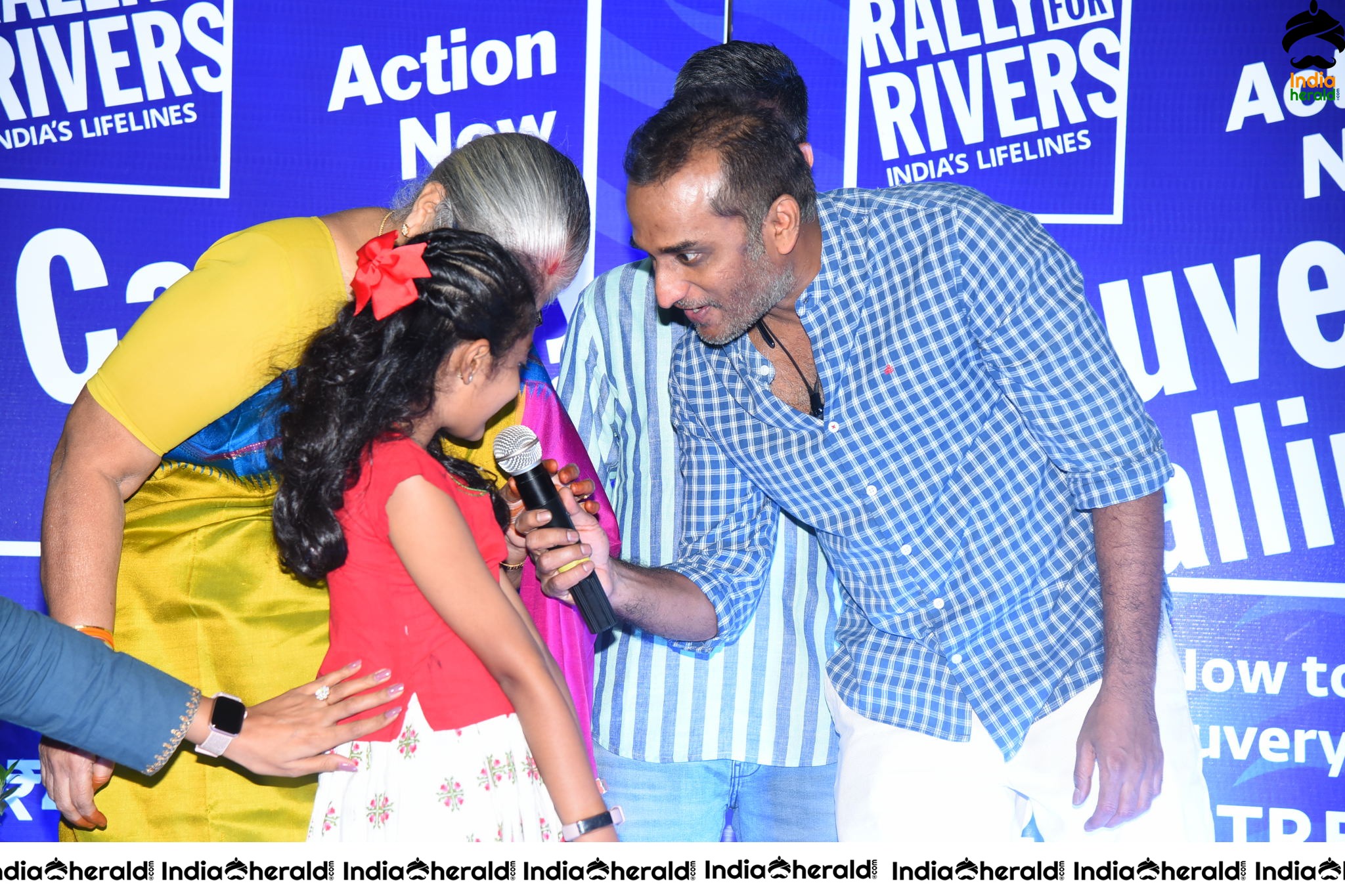 Pop Singer Smita Rally for Rivers Song Launch Set 3