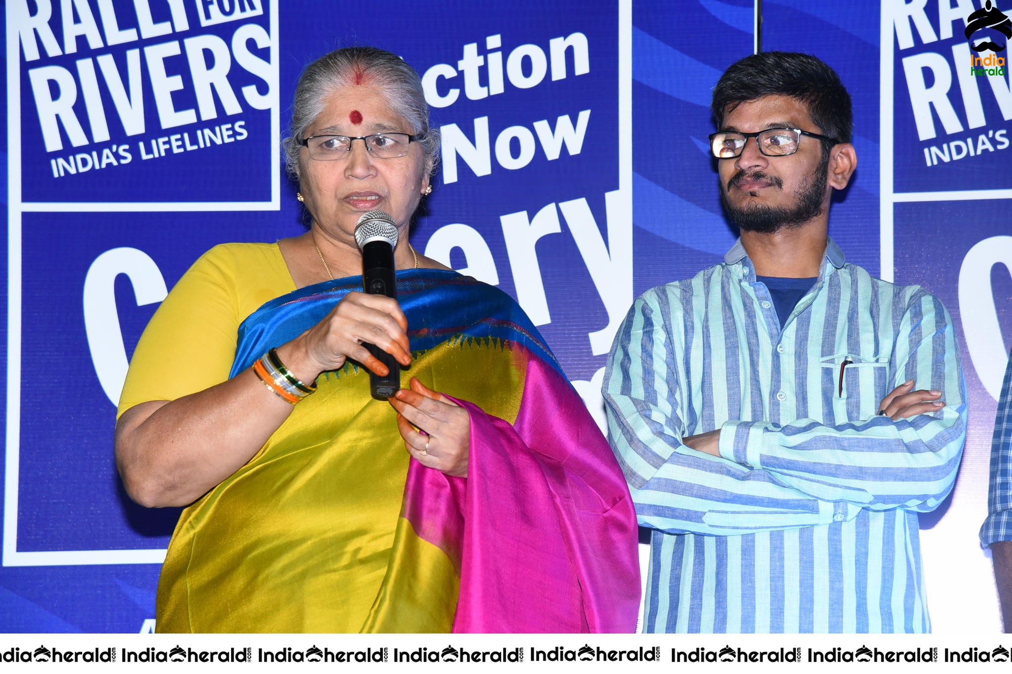 Pop Singer Smita Rally for Rivers Song Launch Set 4