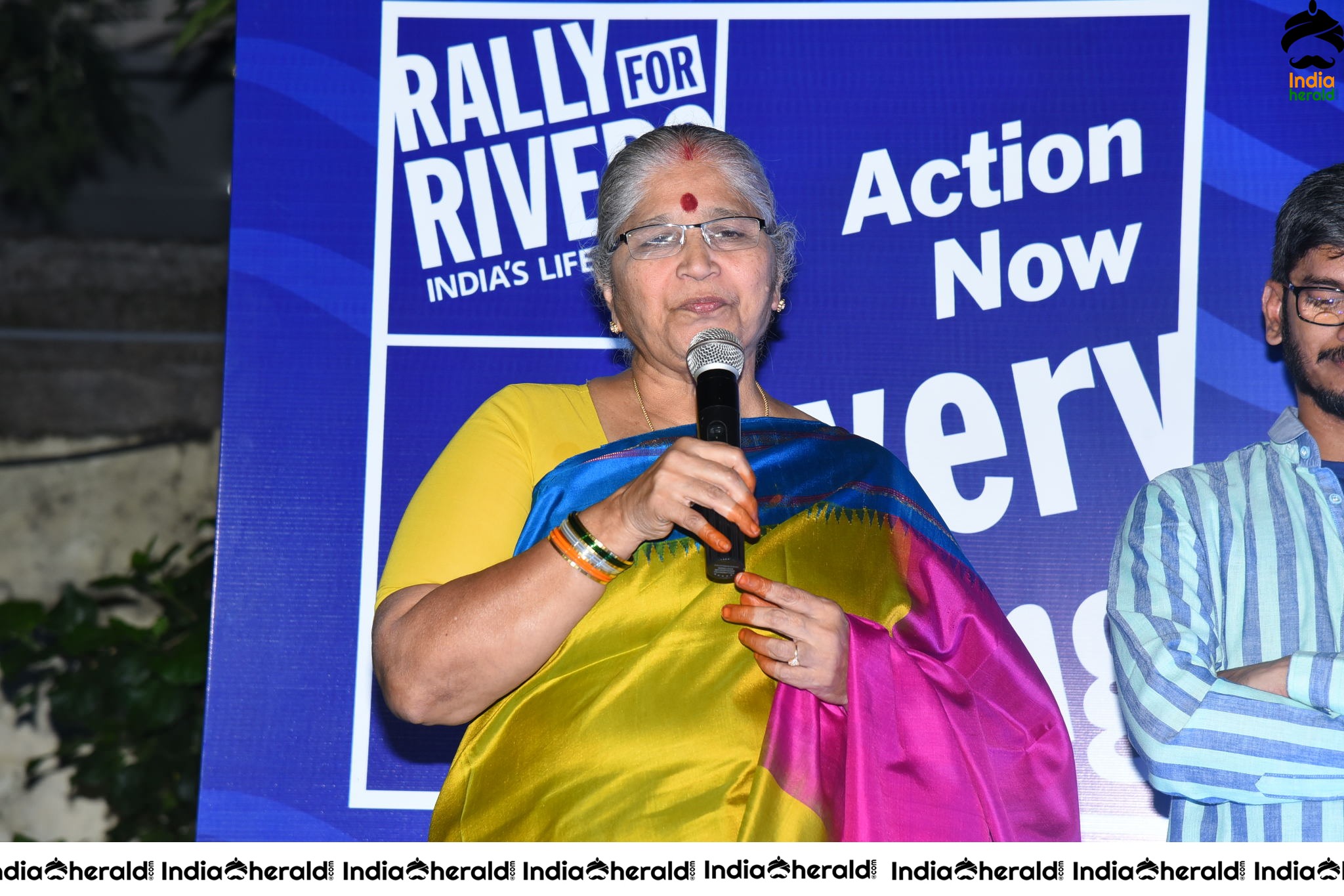 Pop Singer Smita Rally for Rivers Song Launch Set 4