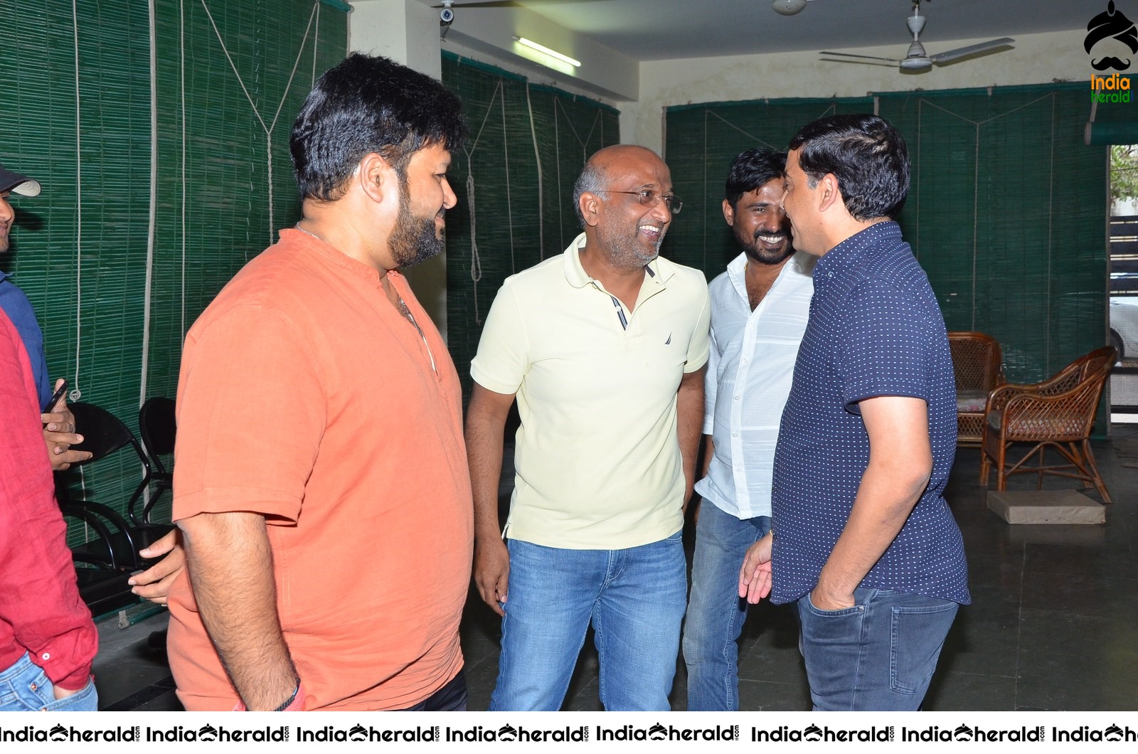 Power Star Pawan Kalyan fans hungama at Dil Raju office Set 2