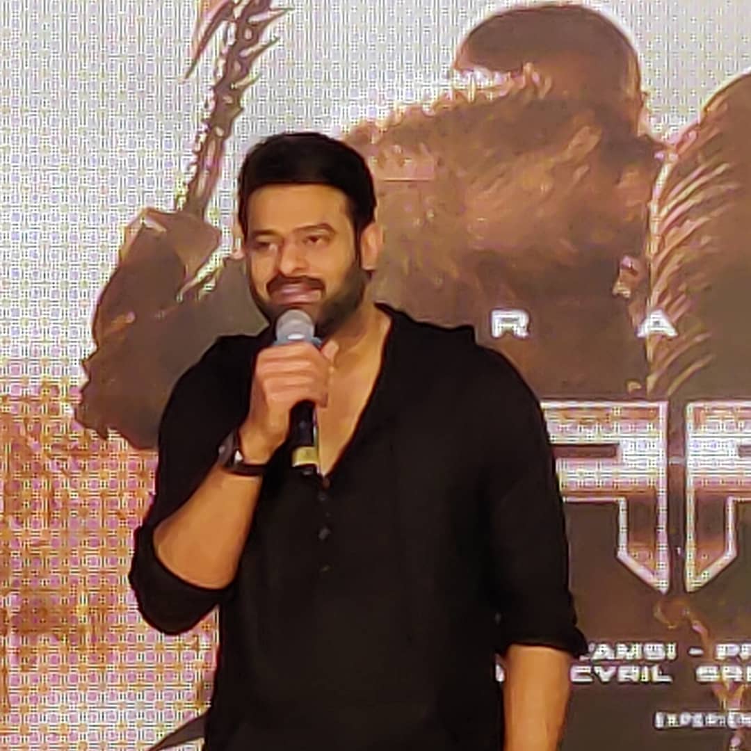 Prabhas At Saaho Press Meet In Bengaluru