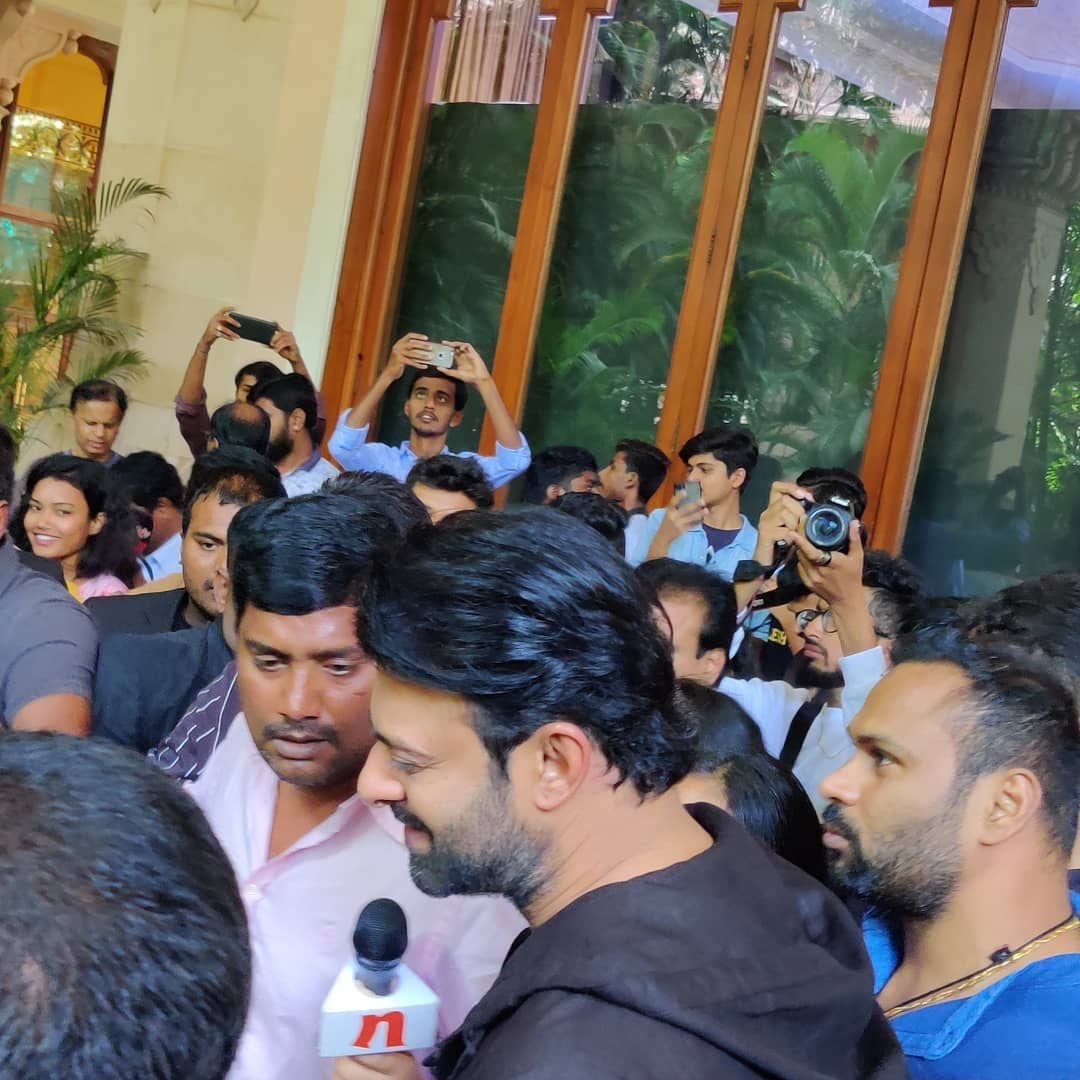 Prabhas At Saaho Press Meet In Bengaluru