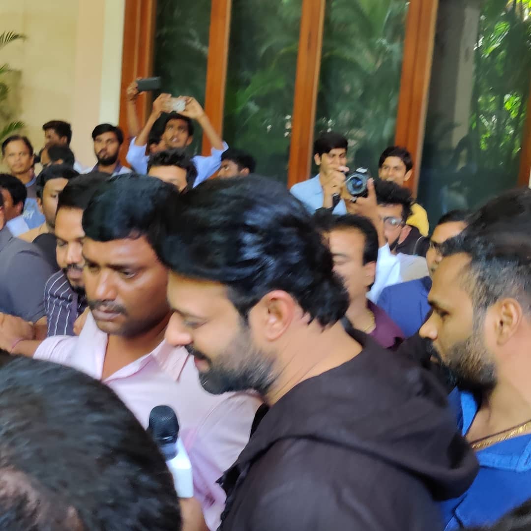 Prabhas At Saaho Press Meet In Bengaluru