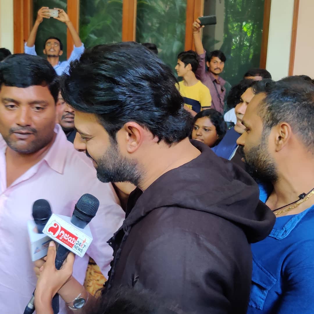 Prabhas At Saaho Press Meet In Bengaluru